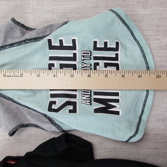 Closet Dog Shirt Trio M Love Graphic Single Ready to Mingle Funny Pet Outfit Set - Picture 10 of 16